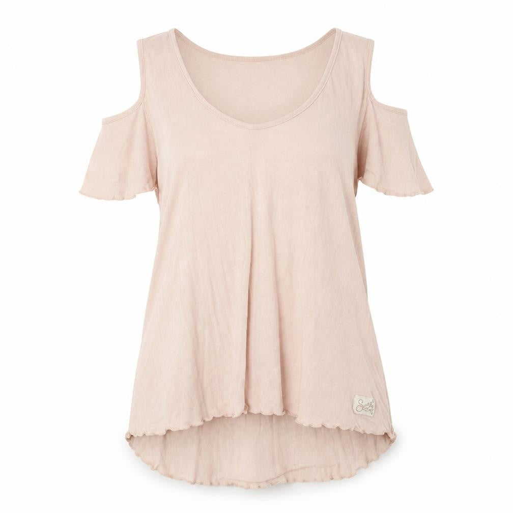 Womens UK Size XS Superdry Pink Tunic T-Shirt