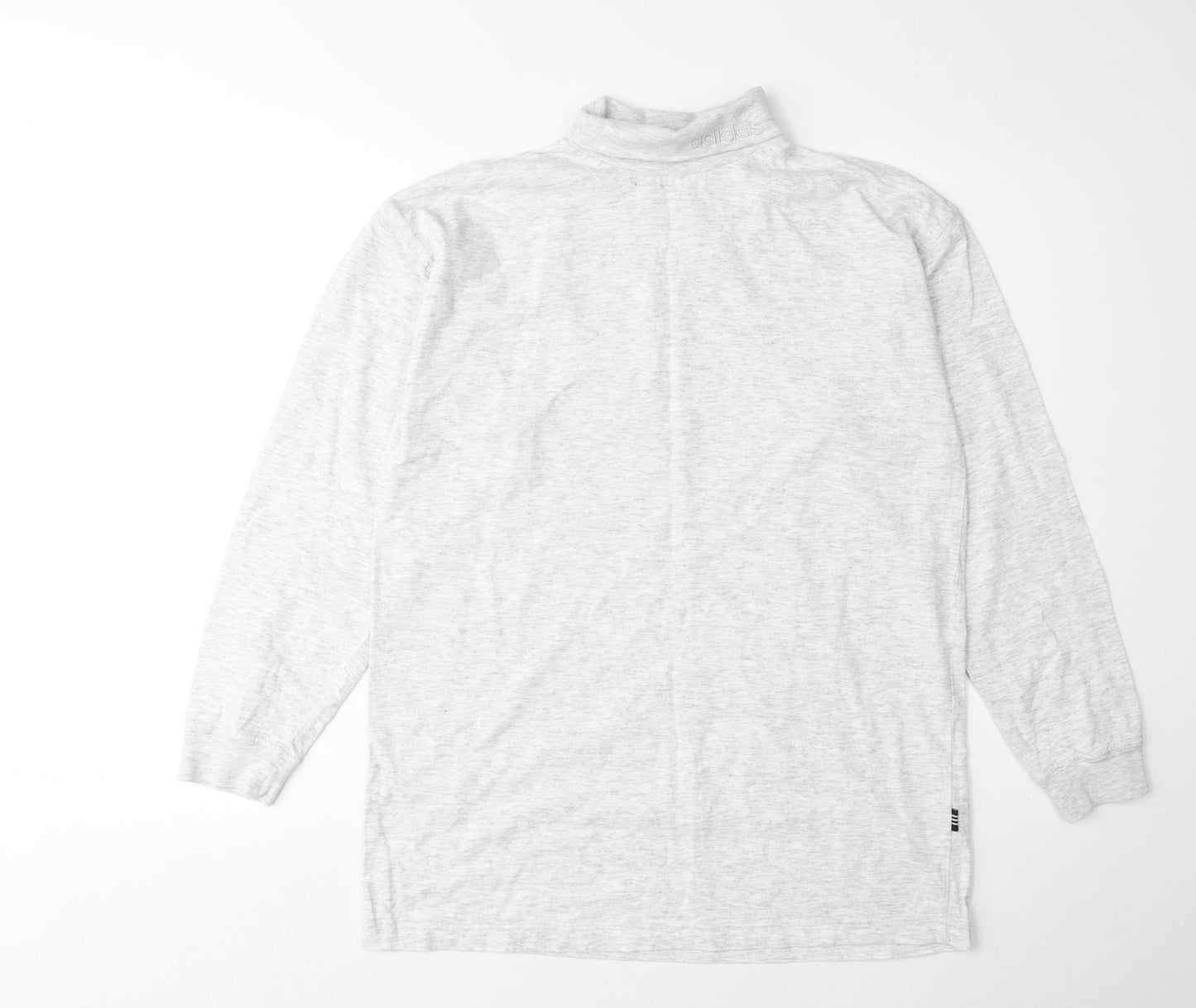 Unisex Adults UK Size 8 adidas Grey Basic T-Shirt