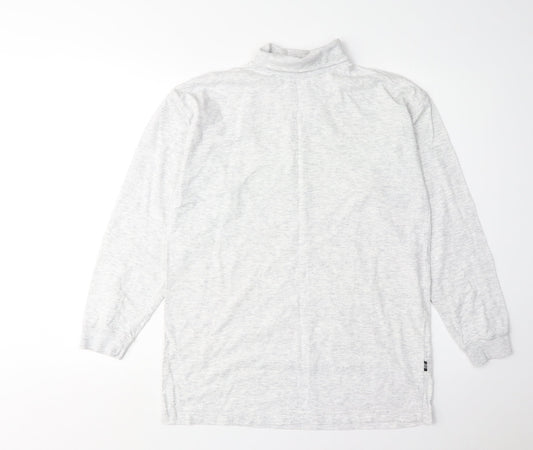 Unisex Adults UK Size 8 adidas Grey Basic T-Shirt