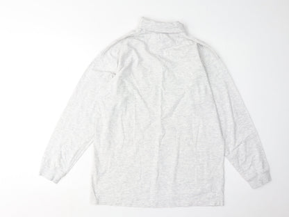 Unisex Adults UK Size 8 adidas Grey Basic T-Shirt