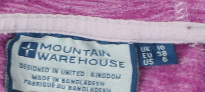 Womens UK Size 10 Mountain Warehouse Pink Basic Jacket