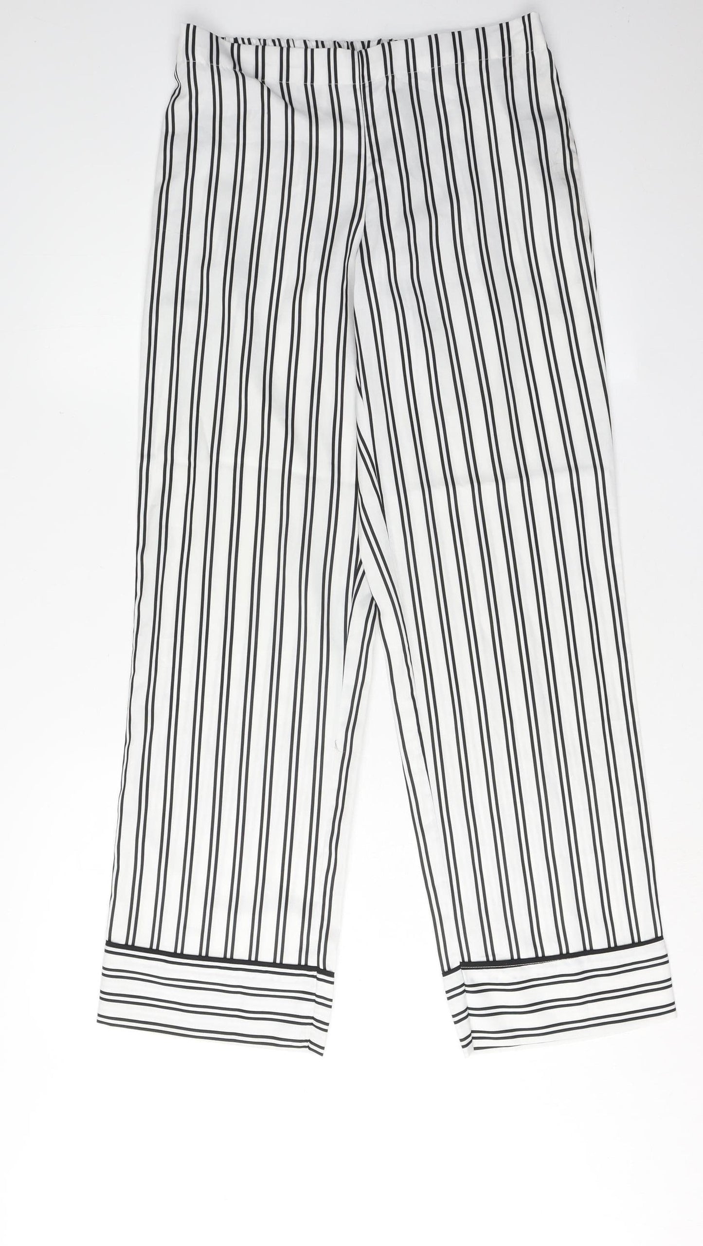 Womens UK Size 8 Jasper Conran  Cropped White Trousers