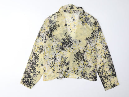 Womens UK Size 16 Eastex Multicoloured Basic Blouse