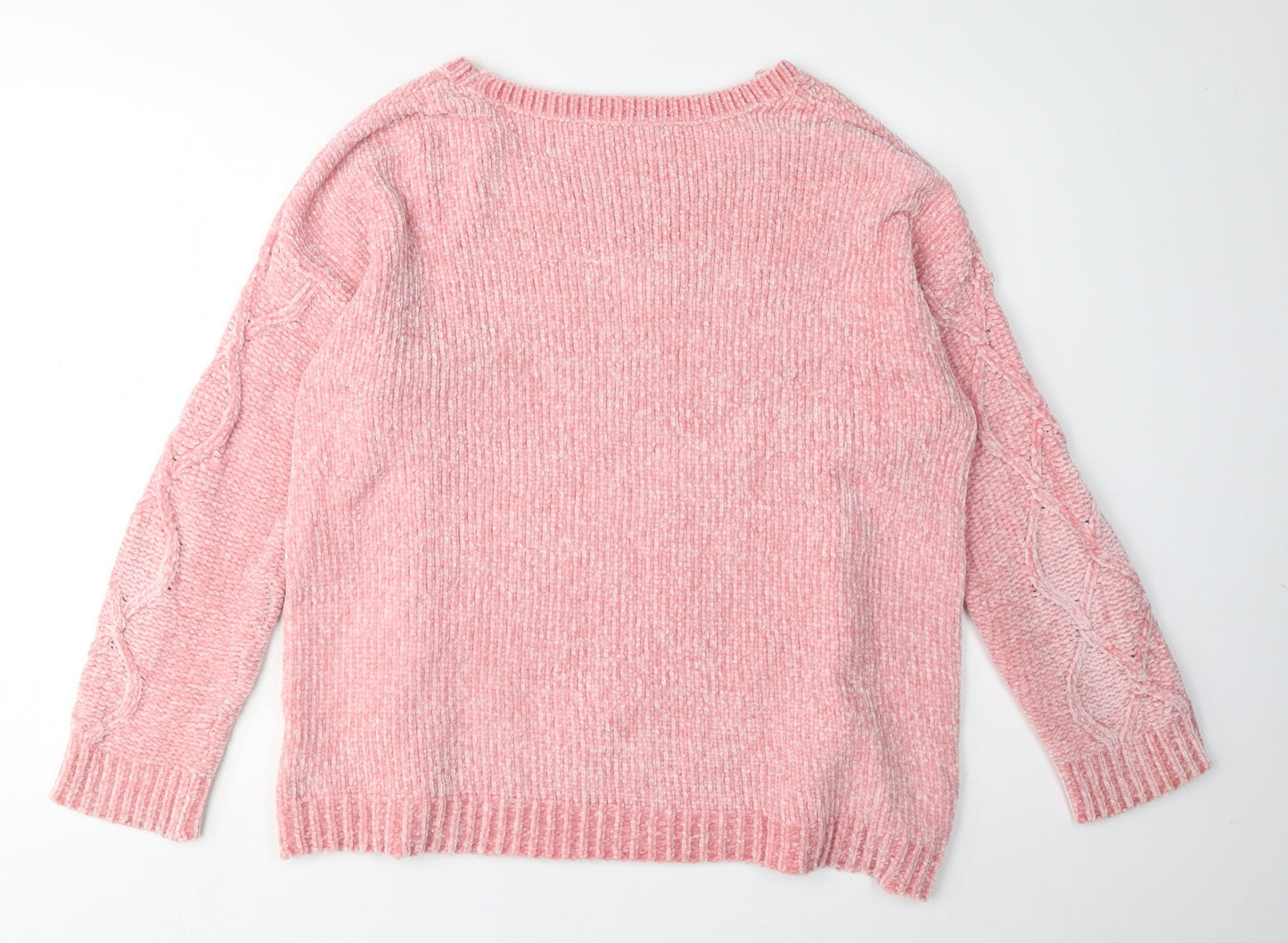 Womens UK Size M Tokyo Laundry Pink Pullover Jumper