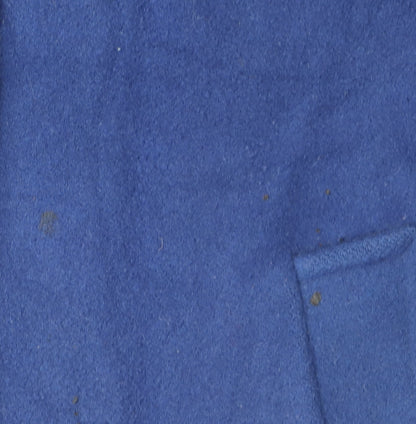 Womens UK Size 10 Eastex Blue Overcoat