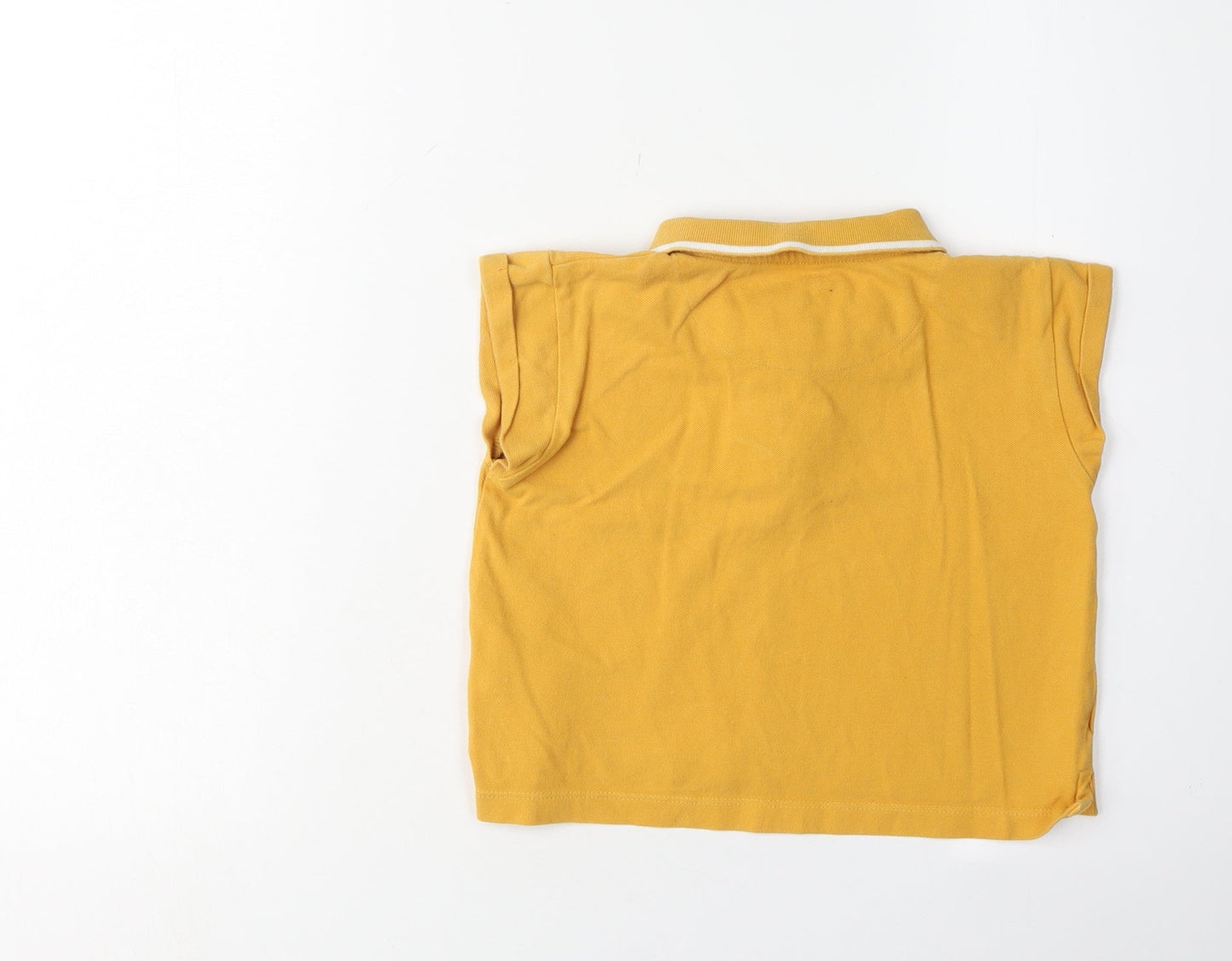 SoulCal & Co Girls Yellow Polo Shirt, 9-10 Years, Sleeveless