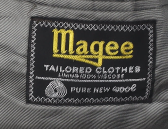 Mens UK Size 42 Magee Regular Grey Suit Jacket
