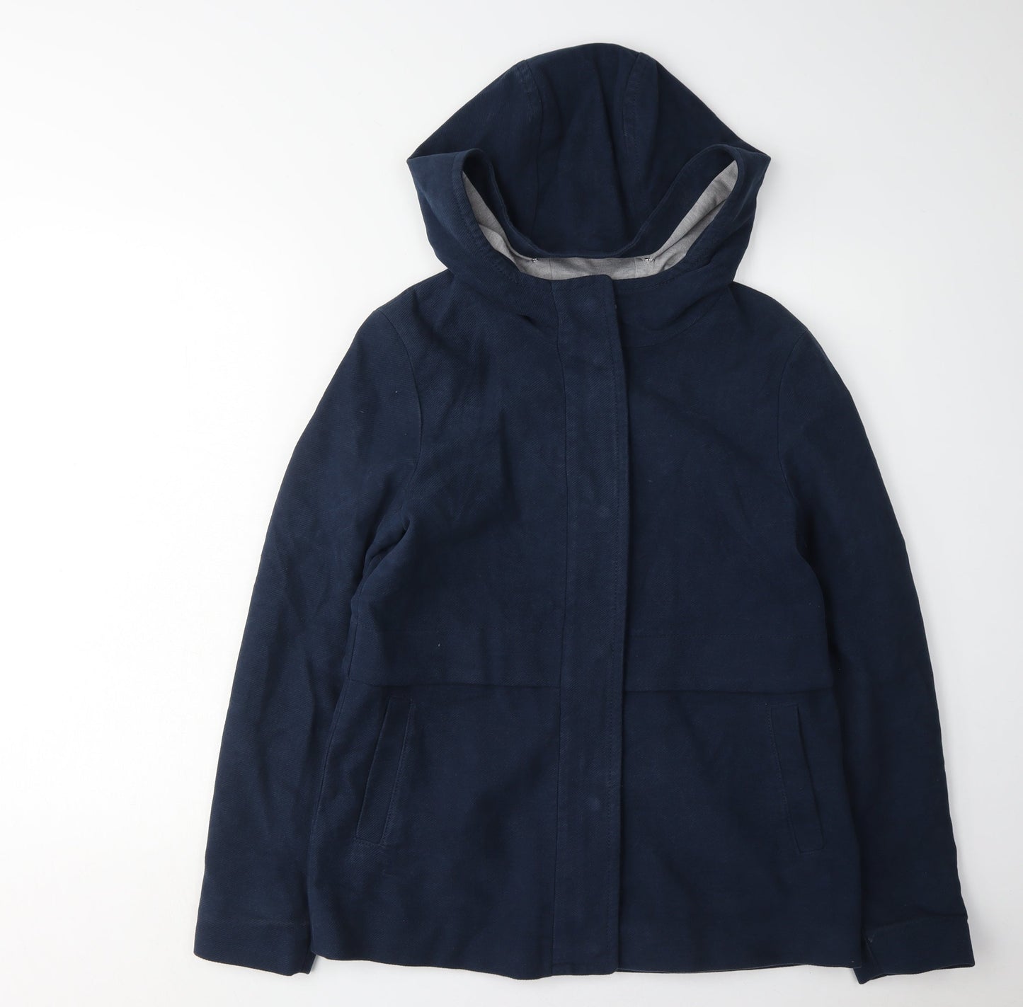 Womens UK Size 8 White Stuff Blue Anorak Coat