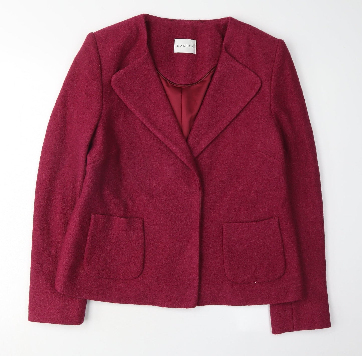 Eastex Women's Red Blazer Size 12 Classic Fit