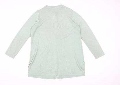 Womens UK Size 12 Marks and Spencer Green Cardigan Jumper