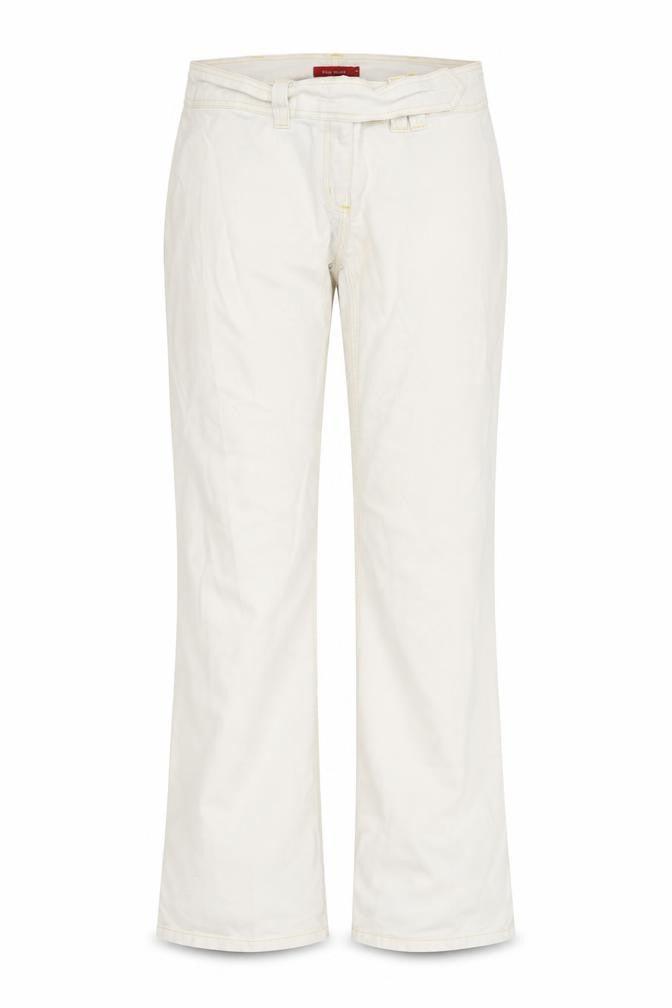 Womens UK Size 16 River Island  Bootcut Ivory Jeans