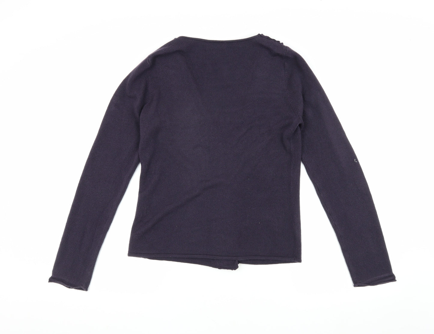 Womens UK Size 12 Marks and Spencer Purple Cardigan Jumper