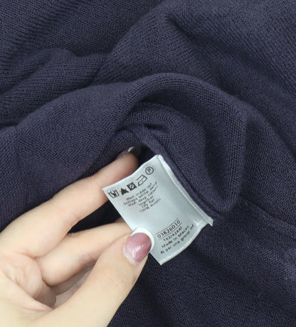 Womens UK Size 12 Marks and Spencer Purple Cardigan Jumper