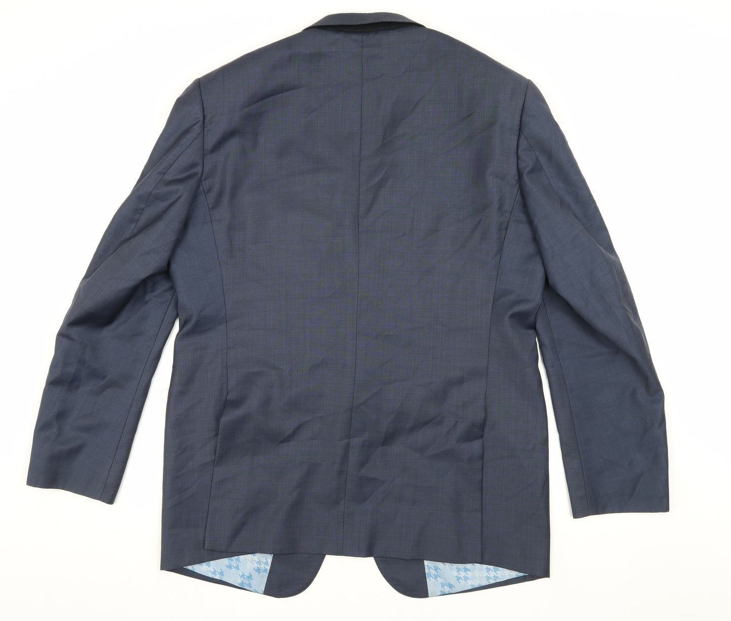 Mens UK Size 42 Marks and Spencer Regular Blue Suit Jacket