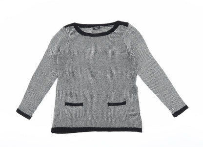 Womens UK Size 12 M&Co Multicoloured Pullover Jumper
