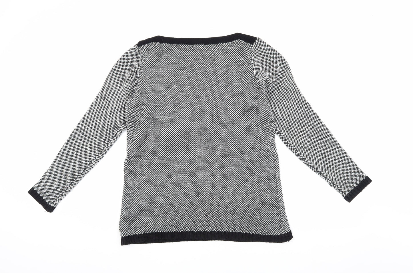 Womens UK Size 12 M&Co Multicoloured Pullover Jumper