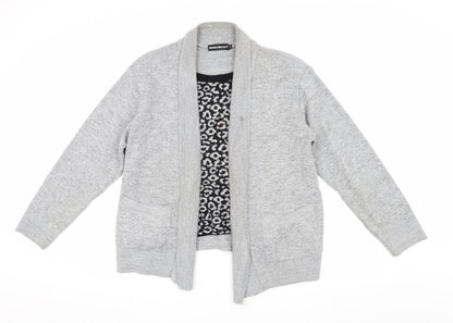 Womens UK Size XL Emma Morgan Grey Cardigan Jumper