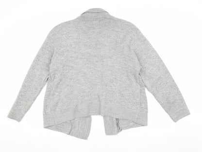 Womens UK Size XL Emma Morgan Grey Cardigan Jumper
