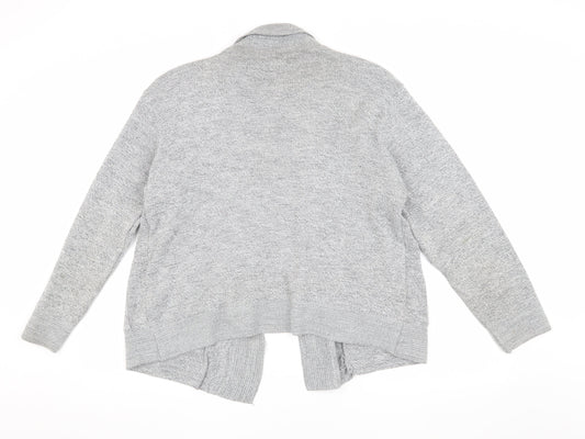 Womens UK Size XL Emma Morgan Grey Cardigan Jumper