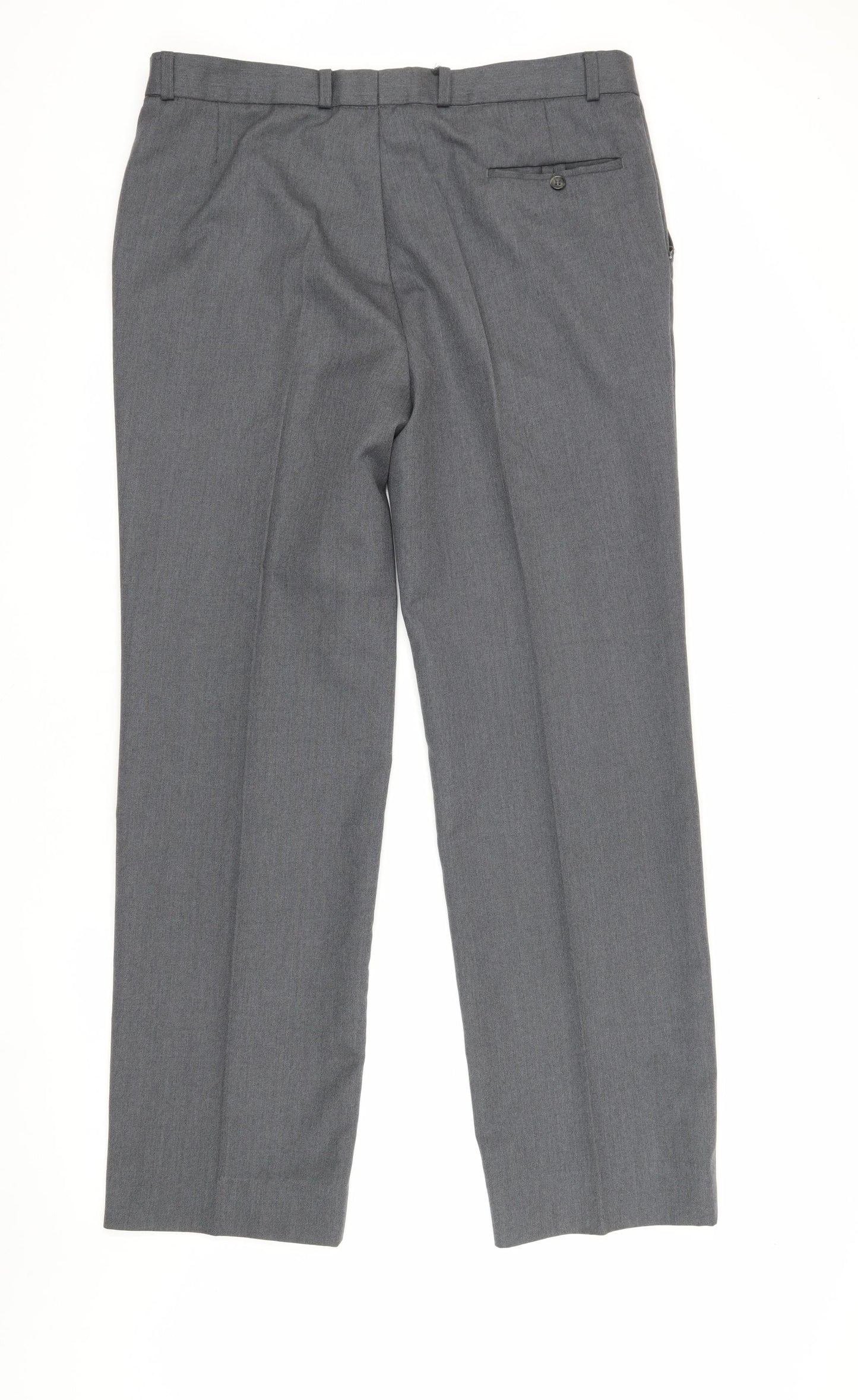 Sovrano Men's Grey Dress Pants 38 Formal Trousers