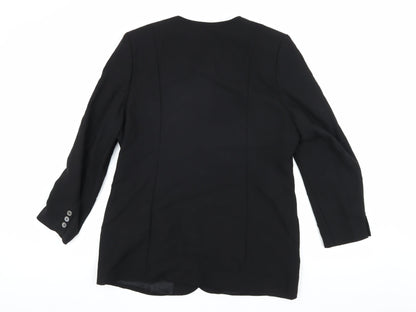 Marks and Spencer Women's Black Blazer, Size 18