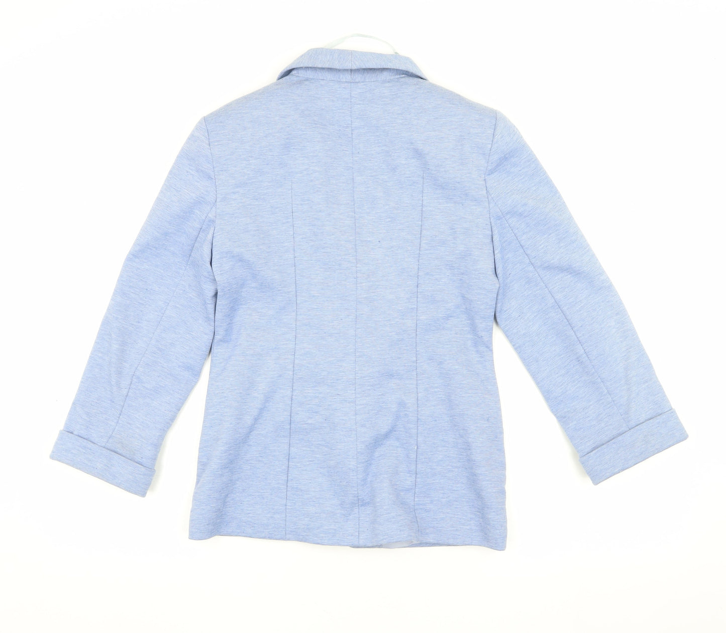 Miss Selfridge Blue Shawl Blazer UK 10 Women's Casual Jacket