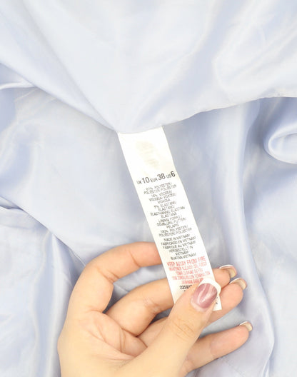 Miss Selfridge Blue Shawl Blazer UK 10 Women's Casual Jacket