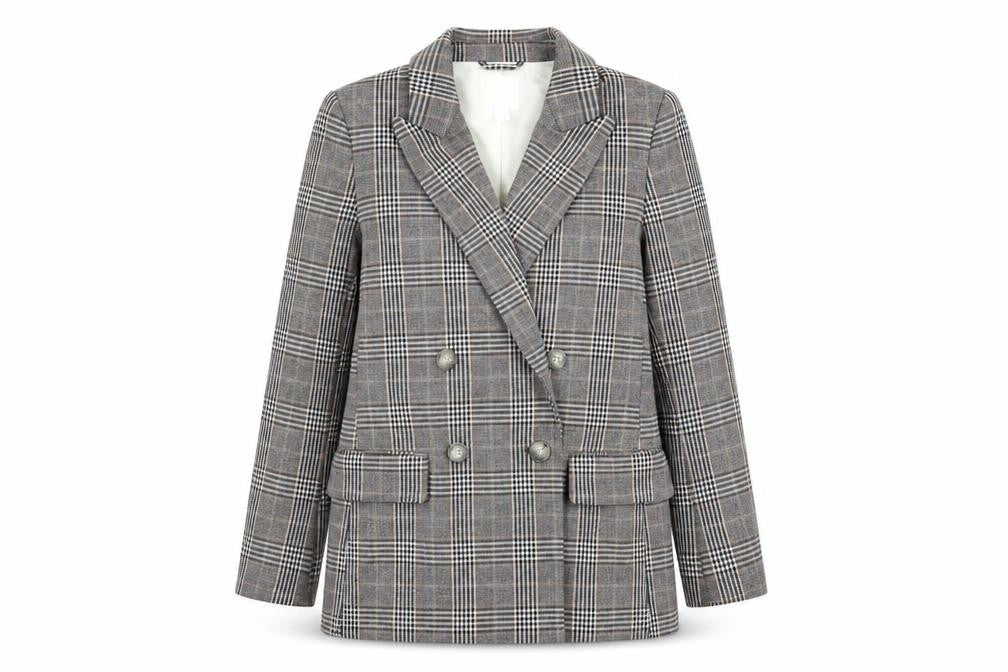 Womens UK Size 6 H&M Regular Multicoloured Blazer