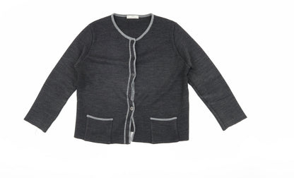 Womens UK Size 28 Marks and Spencer Grey Cardigan Jumper