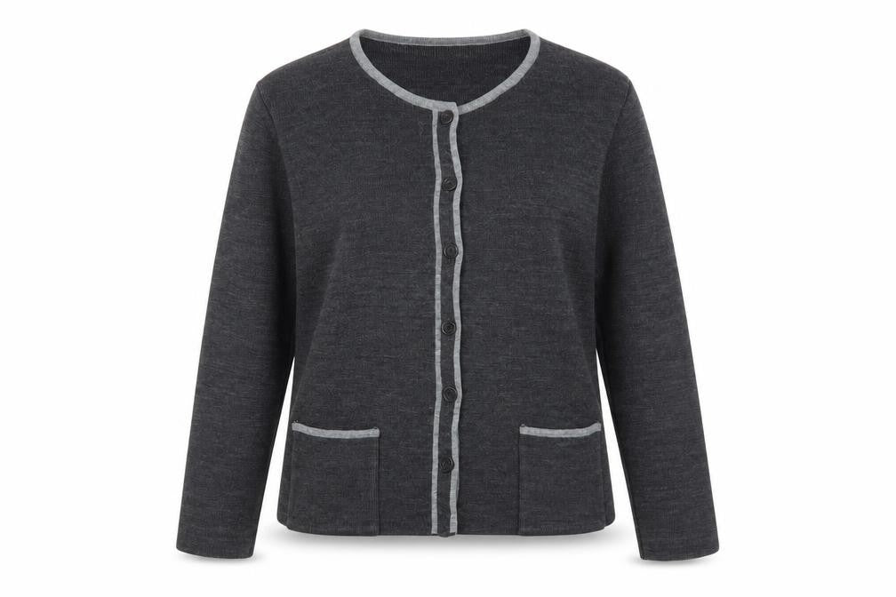 Womens UK Size 28 Marks and Spencer Grey Cardigan Jumper