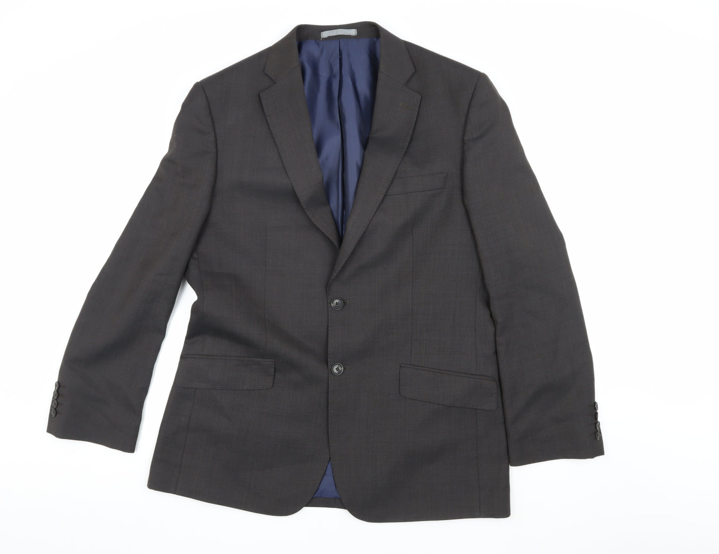Mens UK Size 40 Marks and Spencer Regular Brown Suit Jacket