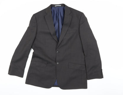 Mens UK Size 40 Marks and Spencer Regular Brown Suit Jacket