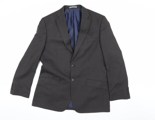 Mens UK Size 40 Marks and Spencer Regular Brown Suit Jacket