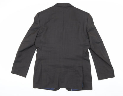 Mens UK Size 40 Marks and Spencer Regular Brown Suit Jacket