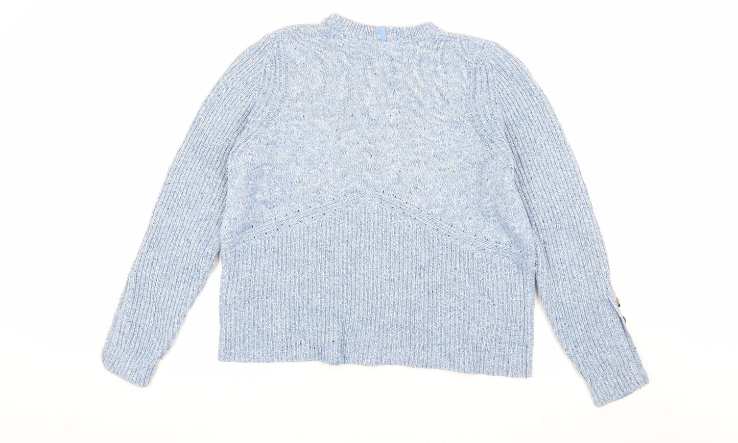 Womens UK Size L Marks and Spencer Blue Pullover Jumper