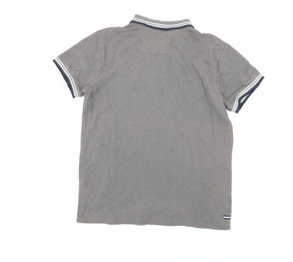 Weekend Offender Men's Brown Polo, Size S, Short Sleeve