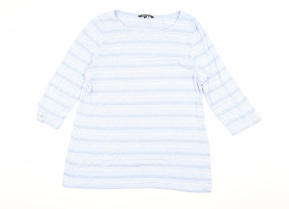 Womens UK Size 18 Bonmarché Blue Pullover Jumper