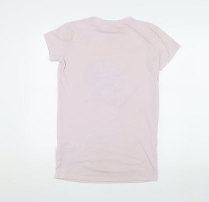Lipsy Girls Pink Graphic T-Shirt 11-12 Years Casual Wear