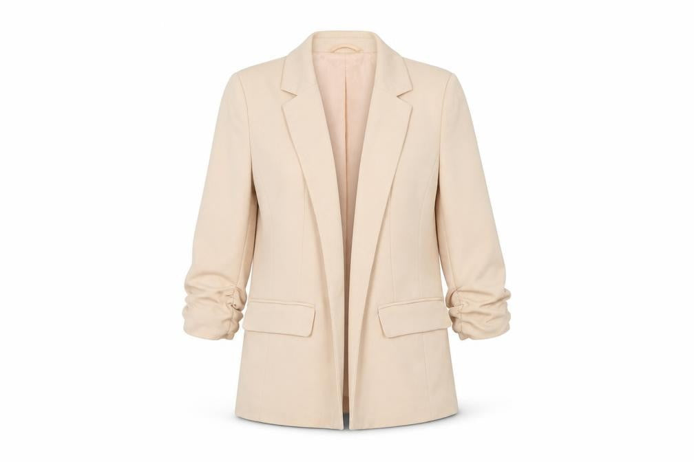 Womens UK Size M Miss Selfridge Regular Beige Blazer