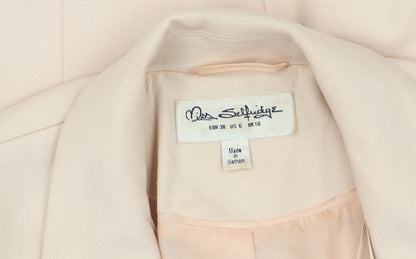 Miss Selfridge Women’s Beige Blazer Regular Fit M