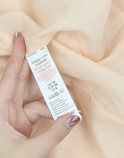 Miss Selfridge Women’s Beige Blazer Regular Fit M