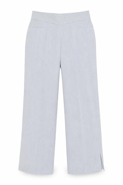 Ingredients Women's Blue Striped Trousers Size 4