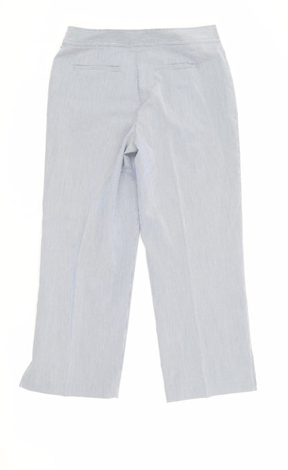 Ingredients Women's Blue Striped Trousers Size 4