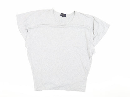Womens UK Size 12 Paul Costelloe Dressage Grey Basic T-Shirt