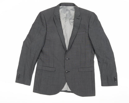 Mens UK Size 40 NEXT Regular Grey Suit Jacket