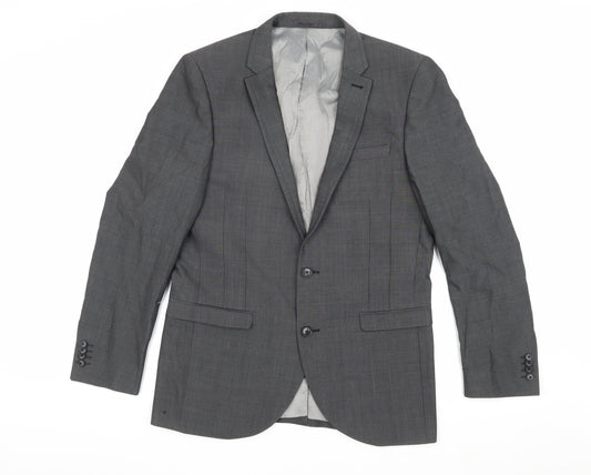 Mens UK Size 40 NEXT Regular Grey Suit Jacket