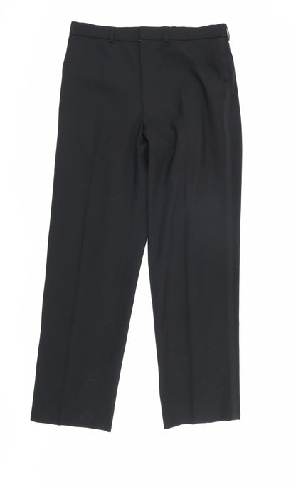 Marks and Spencer Men's Black Dress Pants 31in