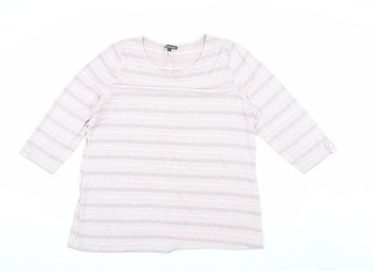 Womens UK Size 20 Bonmarché Pink Pullover Jumper