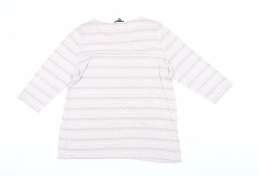 Womens UK Size 20 Bonmarché Pink Pullover Jumper