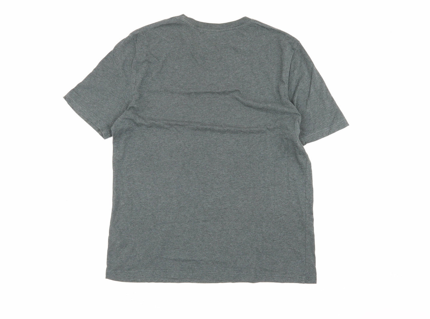 Unisex Adults UK Size L Marks and Spencer Grey Basic T-Shirt